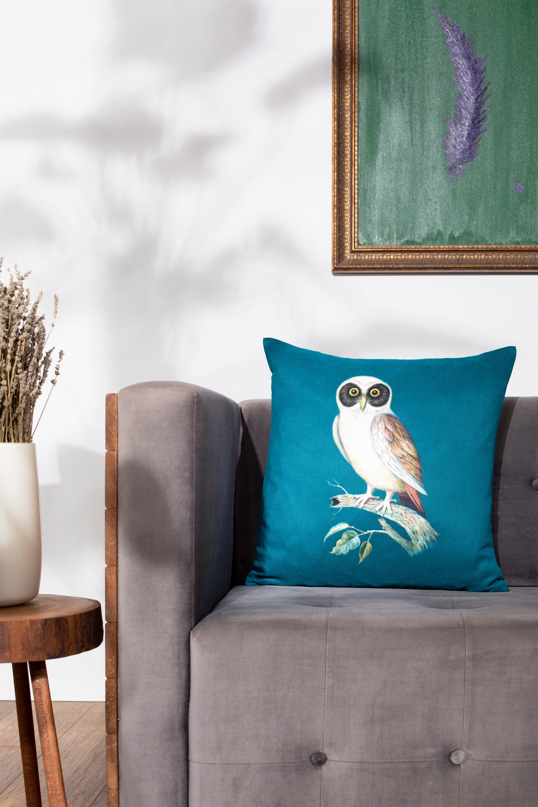 Hand Painted Pillowcases Bird
