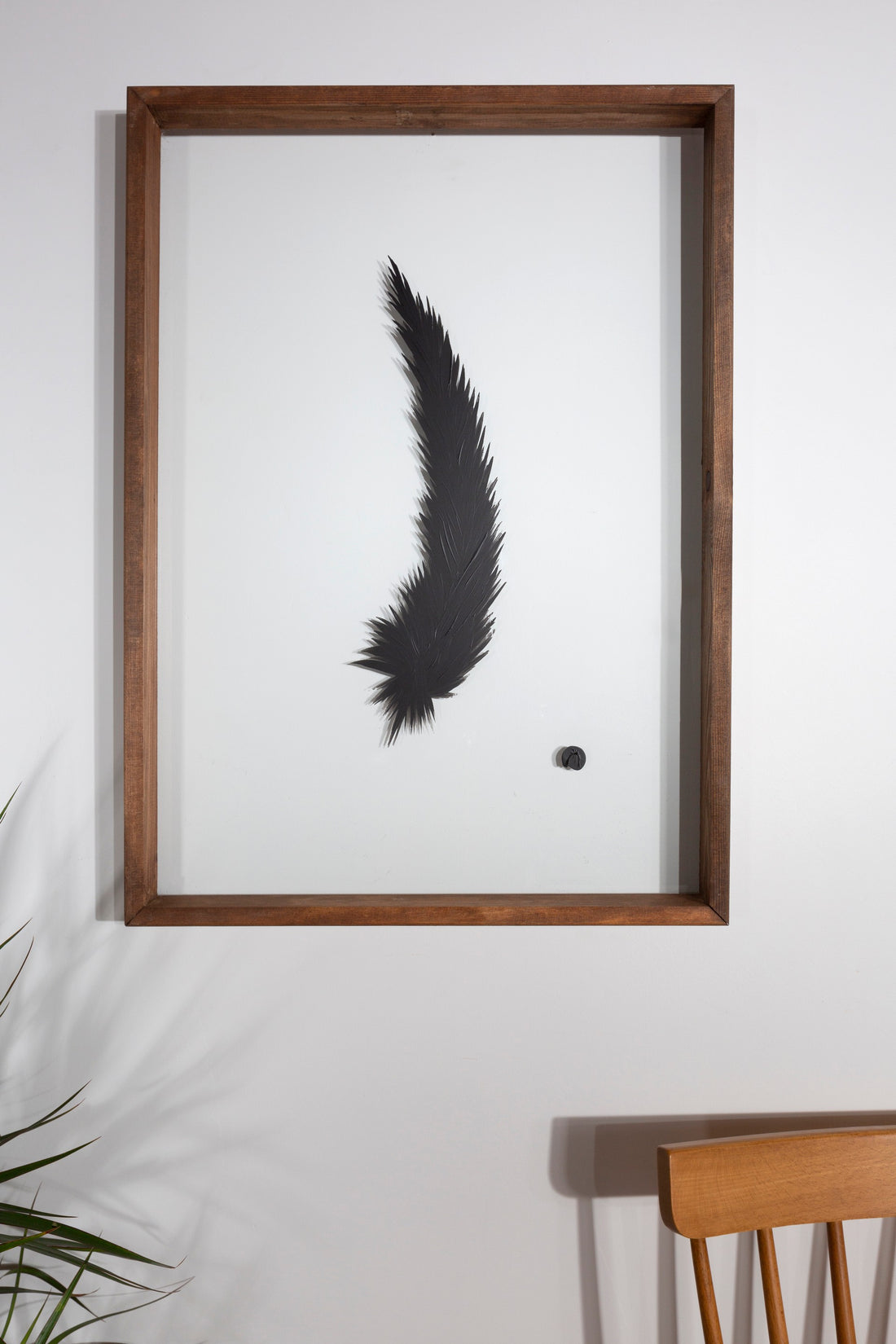 Black Feather Painting