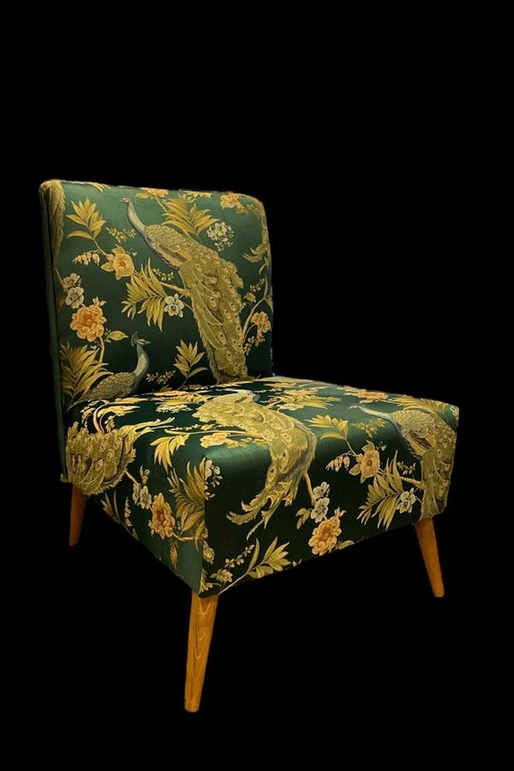 Peacock Armchair Green
