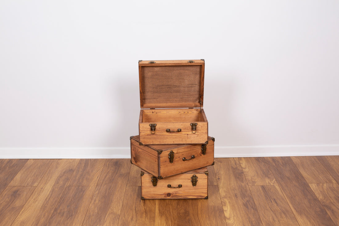 Wooden Suitcase (Small)